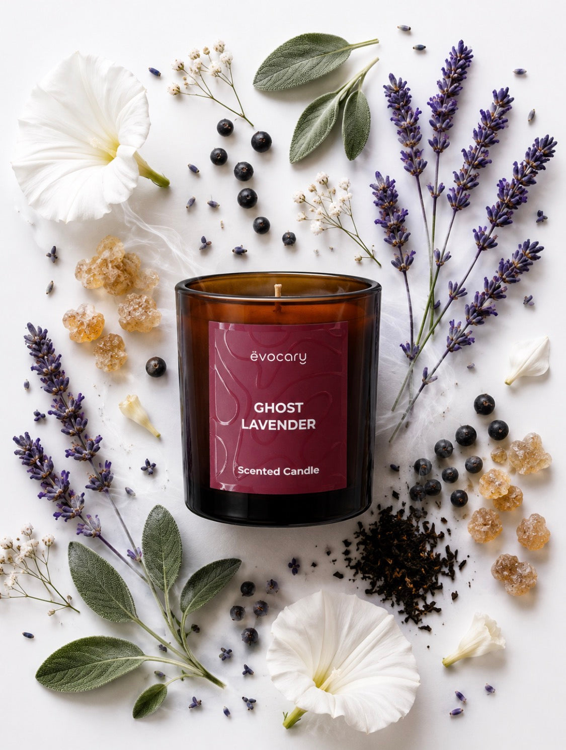 Ghost Lavender Candle